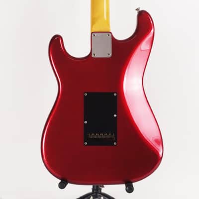 1983 Squier JV Contemporary Series Stratocaster HH Candy Apple Red Japan MIJ image 2