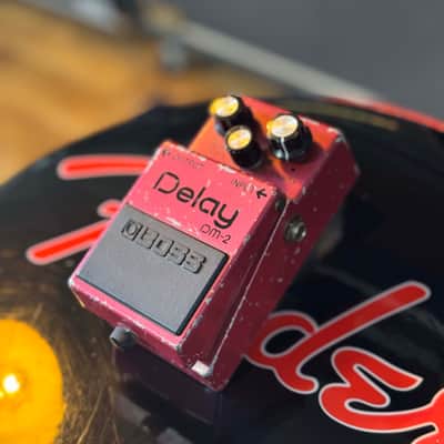 Boss DM-2 Delay (Black Label) 1981 - 1984 - Pink image 3
