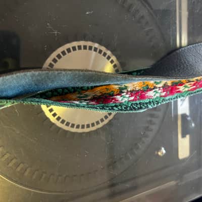 Bobby Lee Vintage Woodstock Hendrix Guitar Strap Jacquard 60's Sweet Ace USA image 6