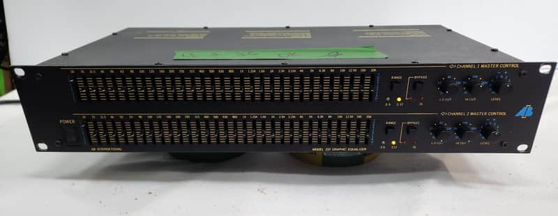 AB International Model 231 Stereo Dual Graphic Equalizer 31 Band EQ, Made in USA image 1