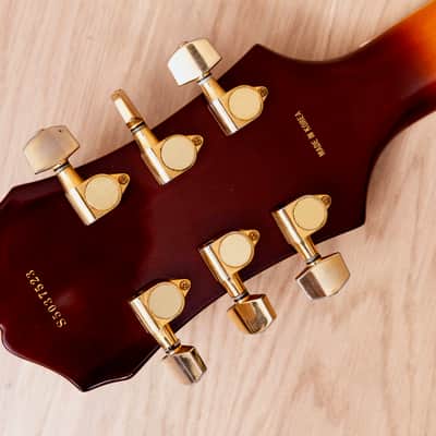 1995 Epiphone Emperor II Joe Pass Archtop Electric Guitar w/ Case, Korea Samick image 5