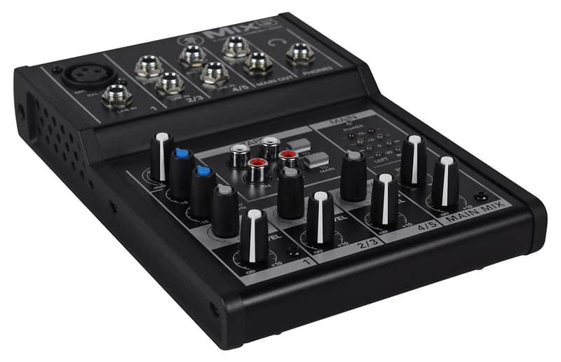 New Mackie Mix5 Compact 5 Channel Mixer Proven High Headroom Low Noise Clarity image 1