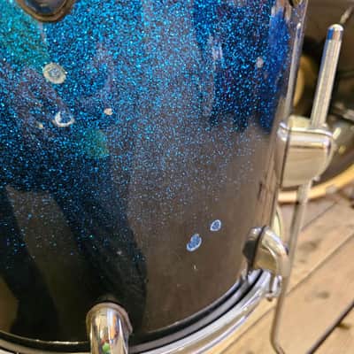 Drum Kit Acoustic Mapex Armory Shell Pack, Photon Blue USED! RKBBA010826 image 5