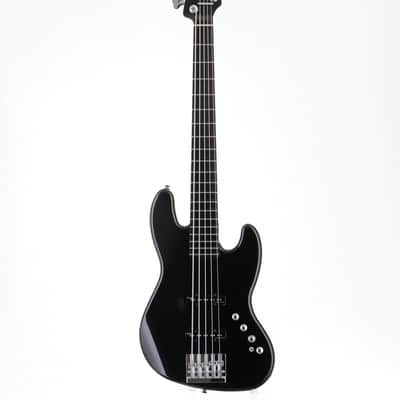 Squier Deluxe Jazz Bass Active V Black Modified, Manufactured in 2018 [ICS18133644] (08/19) image 13