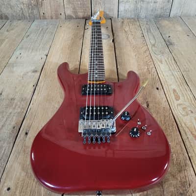 Kramer Pacer with Floyd Rose Trem - Burgundy 1980s image 8