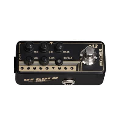 MOOER MPA012 Micro PreAmp 012 - US Gold 100 Effektpedal image 3