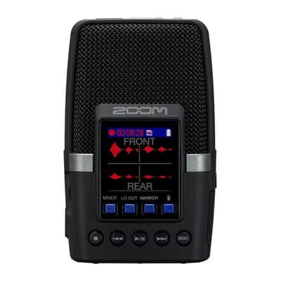 Zoom H2 Essential Handheld Recorder for Musicians, Filmmakers & Podcasters with 3 Built-in Microphones, Mono, Stereo, and Surround Sound Recording, 32-Bit Float, USB Mic image 1