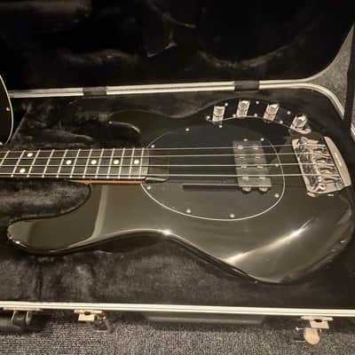 Ernie Ball Music Man StingRay 4 Kanda Shokai 60th Anniversary Limited 1 of 30 Ebony Board Black 2007 image 2