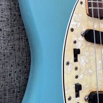 Fender Mustang (Daphne Blue, 1966) image 14