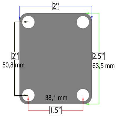 Fender Corona California Neck Plate No Tilt hole Chrome 0991446100 image 3