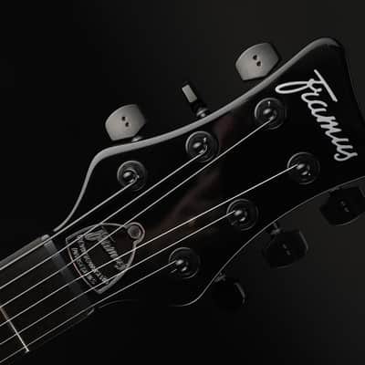 Framus Teambuilt Artist Series Devin Townsend Stormbender in Nirvana Black Transparent High Polish #GPS-J-013248-24 image 6