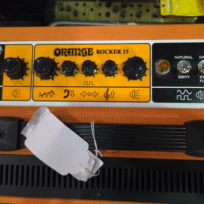 Orange Rocker 15 2-Channel 15-Watt 1x10" Guitar Combo 2017 - Present - Orange - Local Pickup Only image 2