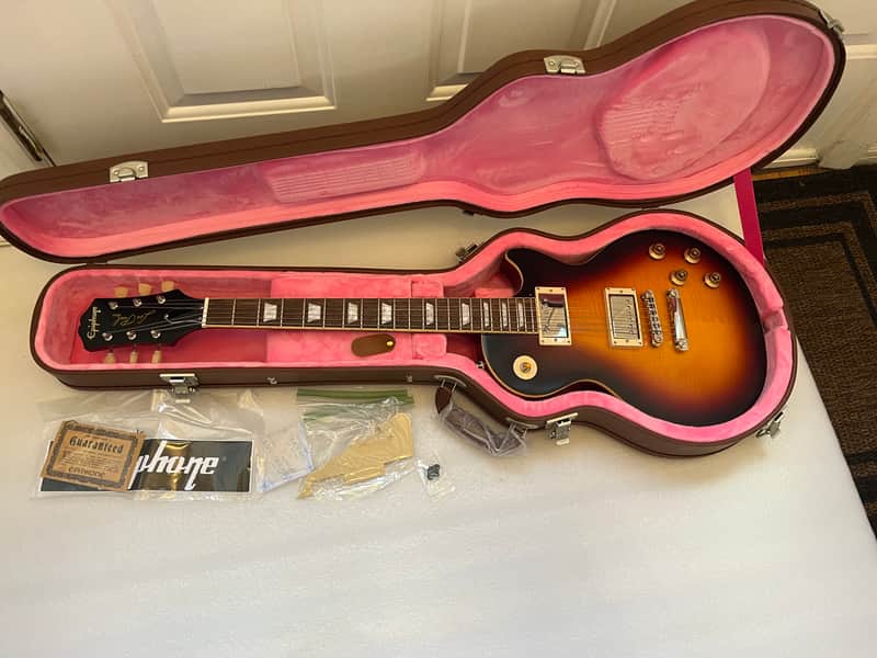 NEW Epiphone 1959 Les Paul Standard Outfit 2020 Aged Dark Burst Limited Edition Case JUMBO LARGE FRETS_23 image 1