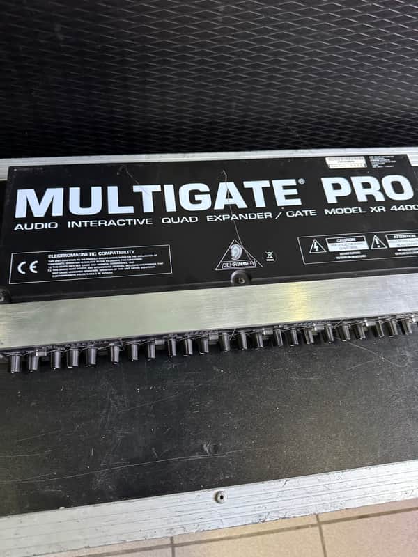 Behringer Multigate Pro XR4400 4-Channel Expander Gate 2010s - Standard imagen 1