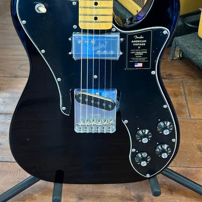 Fender American Vintage II '77 Telecaster Custom Maple Black #VS220382 8lbs 0.9 oz image 8