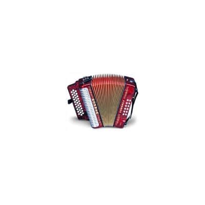 Hohner 3523FR Corona II Classic Accordion (FBEb Keys, Pearl Red) image 3