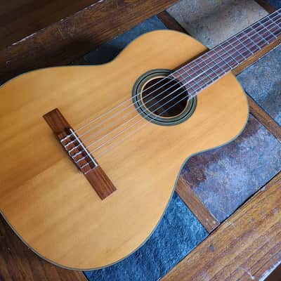 Yamaha No. G-60 vintage MIJ nylon classical Nippon w/hsc - Natural image 1