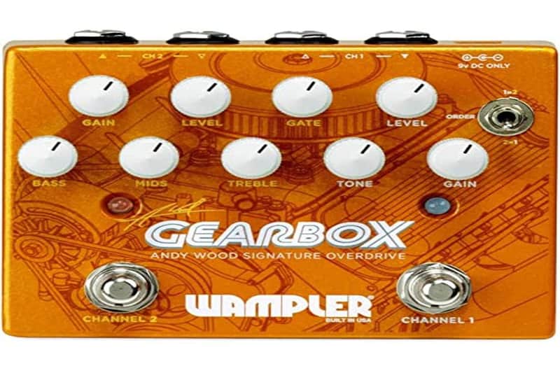 Wampler Gearbox · Andy Wood Signature Overdrive Distortion Pedal image 1