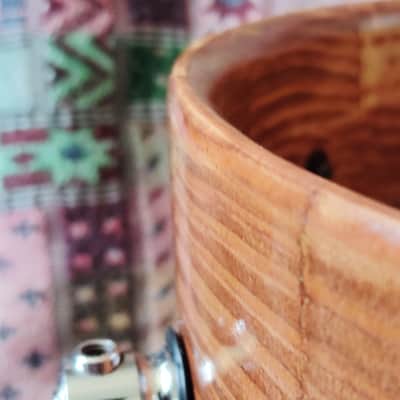SSS Solid Shell Shop Custom Snare Drum Unikat 2025 - Brown image 24