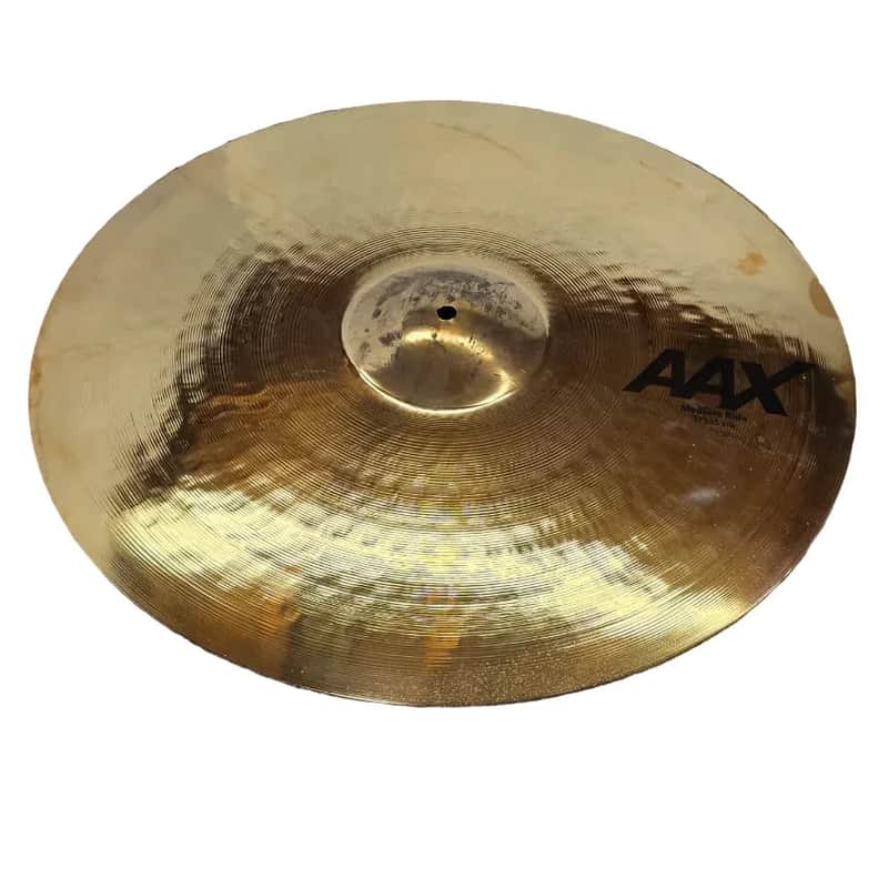 Used Sabian AAX Brilliant Medium Ride Cymbal 21" - Very Good image 1