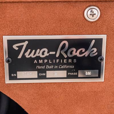 Two-Rock Traditional Clean 100/50 Tube Amp Head & 1x12 Cabinet, Tobacco Suede image 8