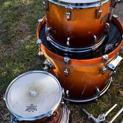 Pearl Session Custom 4 piece all maple drum set kit Excellent! image 5