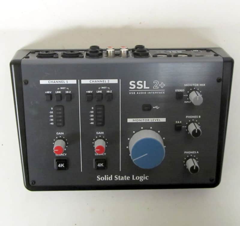 Used Solid State Logic SSL 2+ USB Audio Interface VGC image 1