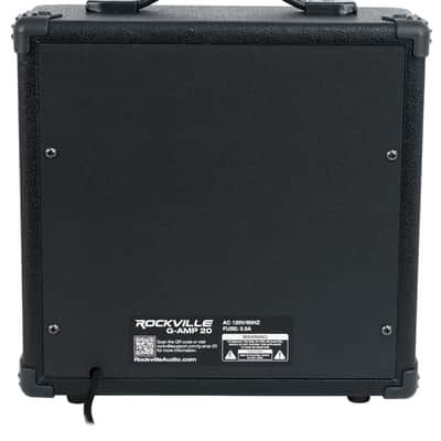 Rockville G-AMP 20 Watt Guitar Amplifier Combo Amp Bluetooth/Delay + Headphones image 14