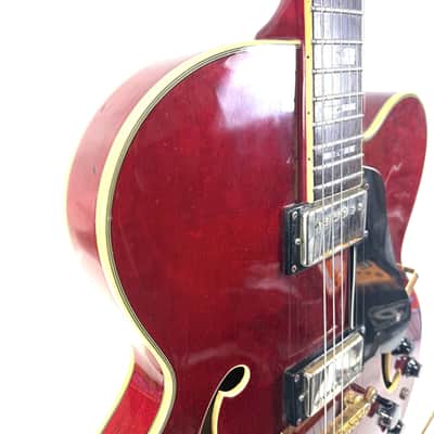 Carlo Robelli Memphis ES-275/L-5 CES w/ Bigsby MIK- Cherry image 3