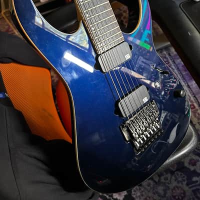 Ibanez RG2027XL-DTB Prestige 2019 - Present - Dark Tide Blue image 1