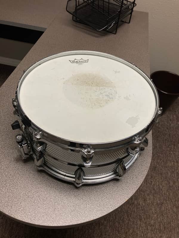 Orange County Drum & Percussion - 7x14" Vented Metal 20-lug Snare Drum - Chrome image 1