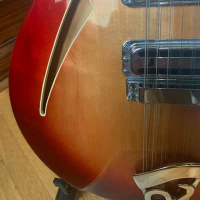 Rickenbacker 370/12RM Roger McGuin Limited Edition 1989 Fireglo image 8