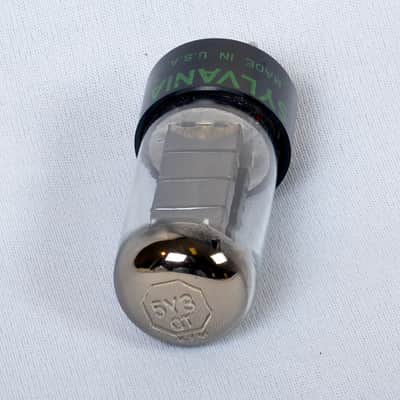 NOS Sylvania 5Y3GT Rectifier Tube – Strong Vintage Tone – USA Made image 5