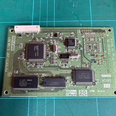 Yamaha PLG100-SG formant synging Plug-In Expansion Board XG