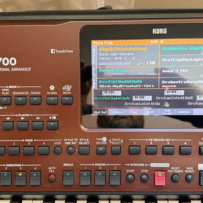 Korg Pa700 OR Professional Arranger - Oriental 61 Key image 5