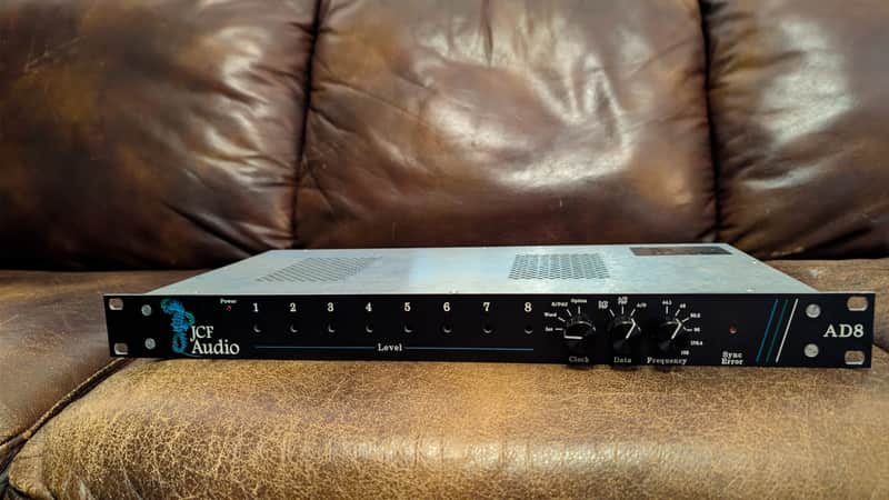 JCF Audio AD8 8-Channel A/D Converter with PEP 2010s - Black image 1
