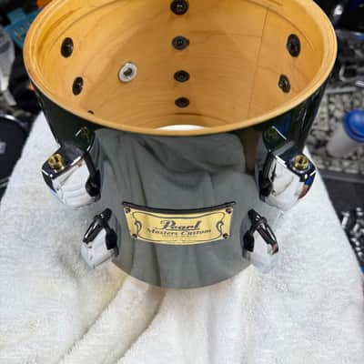 Pearl 8’’x 8’’ Pearl masters custom 1996 - Emerald mist. image 9