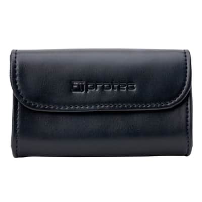 Protec A270 INGO Leatherette 4-Piece French Horn Mouthpiece Pouch - Black image 1