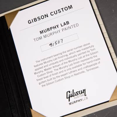 2021 - Gibson Custom Shop Made 2 Measure Murphy Lab '59 Les Paul Standard Murphy Painted Ultra Heavy Aged Royal Tea Burst image 19