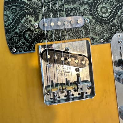 Fender American Vintage Reissue 52 Hot Rod Telecaster with Glaser B BENDER, VELVET HAMMER PICKUPS and Hardshell Case *Ready for Broadway* Late 2000’s - Butterscotch image 10