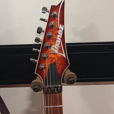 Ibanez S670QM Electric Guitar - Dragon Eye Burst image 5