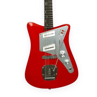 UMA Guitars Jetson 2 Tangerine finish, NEW (Authorized Dealer) image 9