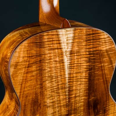 Bourgeois DBJ Figured Koa and Aged Tone Adirondack Spruce Sunburst Custom NEW - Sunburst image 20