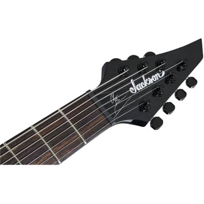 Jackson Pro Series Signature Chris Broderick Soloist HT7 7-String Guitar - Metallic Black image 9