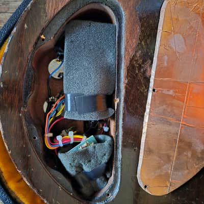 Immagine 1969 Gibson Les Paul Recording Bass OHSC Mahogany On-Board Preamp, Stage Ready! - 5