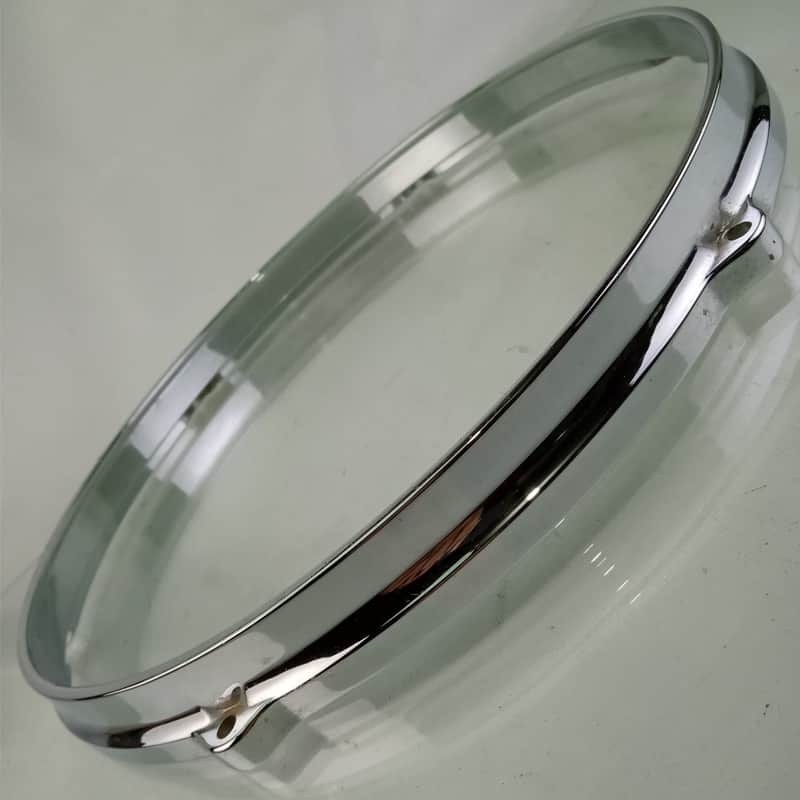 Gretsch 13" 6-Lug Die-Cast Tom Drum Rim/Hoop Chrome USA Vintage 60s-70s Brooklyn image 1