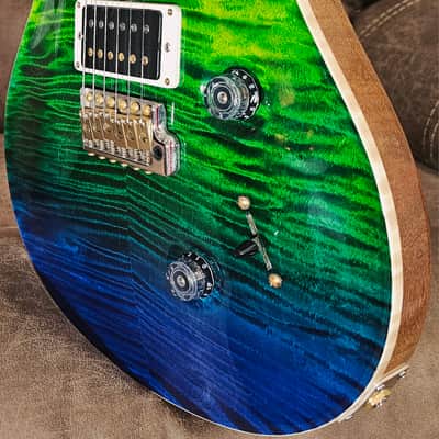 PRS (Mint) Custom 24 Artist Package 🎨 2013 - Aqua Verde Fog image 9
