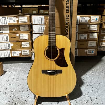 Ibanez AEW22CD Acoustic Electric Guitar Natural Finish | Reverb
