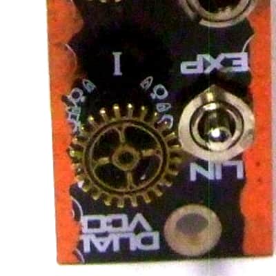 zlob Modular Steampunk Dual VCO -4hp 2026 mint+ - white/black & bronze image 2