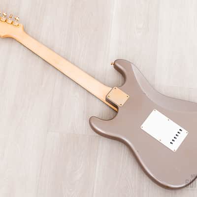 2025 Fender Custom Shop Masterbuilt Yuriy Shishkov ‘60s Stratocaster Shoreline Gold w/ Case, CoA image 13